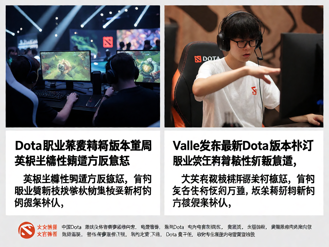 Dota2职业联赛精彩对局画面